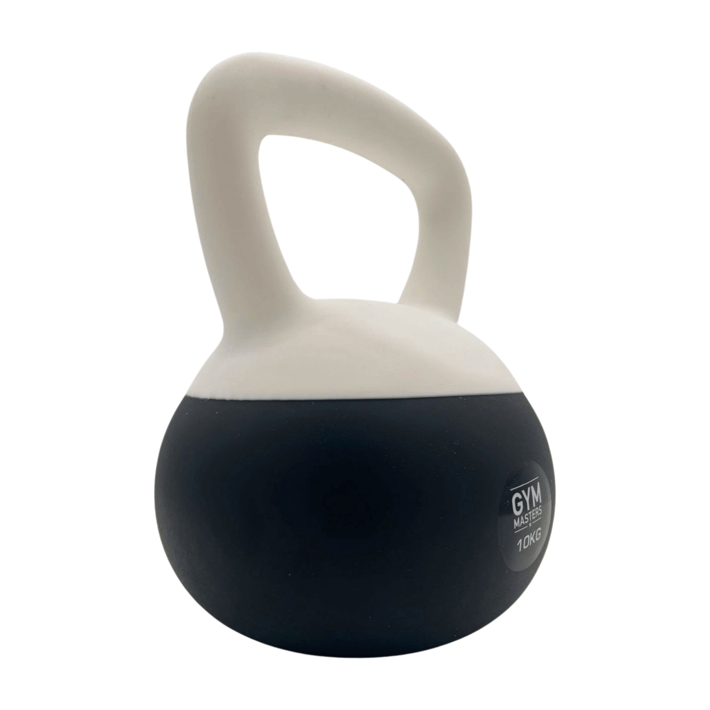 Zachte kettlebell 10 KG van Gym Masters, ideaal voor veilige en comfortabele krachttraining.