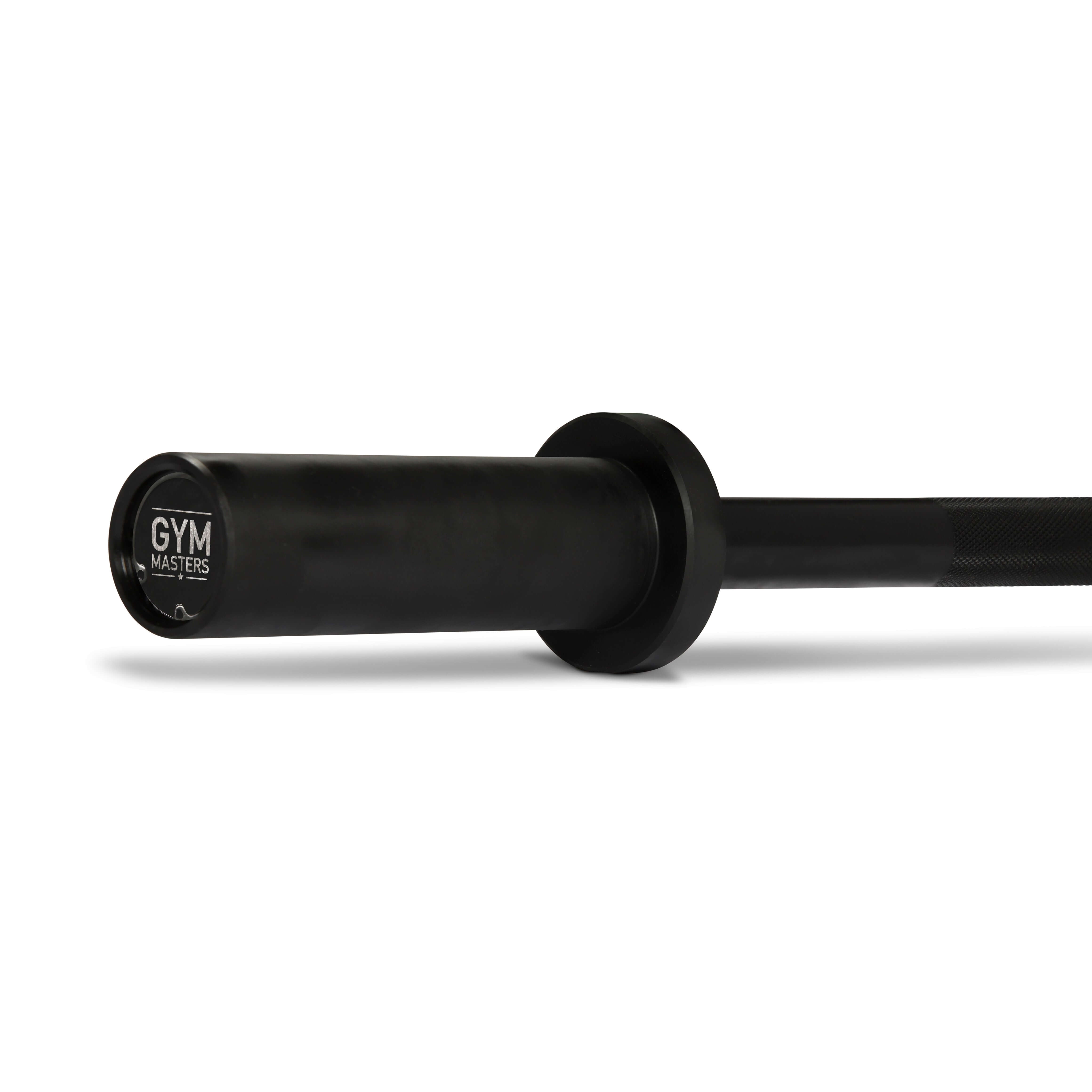 Gym Masters Olympic Barbell Zwart / Olympische Halterstang (8kg / 120cm / 50mm)