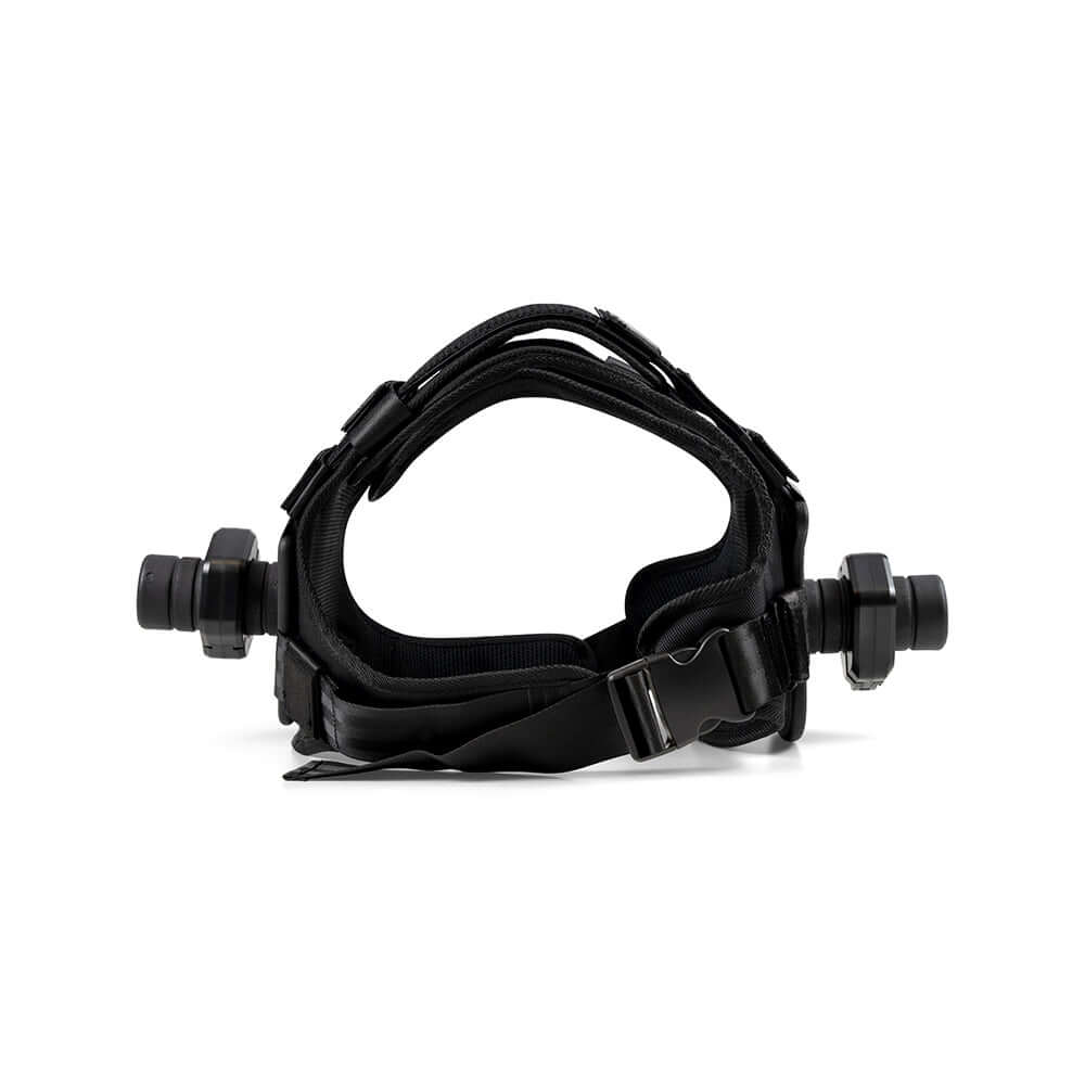 Verstelbaar gewichtsvest voor krachttraining, geschikt voor halterschijven tot 75 kg, ideaal voor thuisgym.