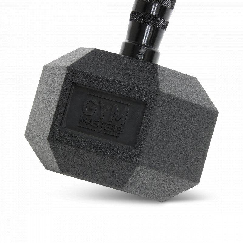 Hexagon Dumbbell / hexa dumbbells 15 kg Zwart (1 stuk)