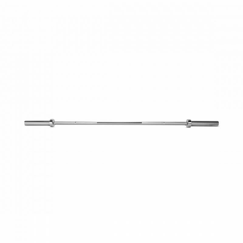 olympische Halterstang / Barbell stang (180 cm 15kg) chrome