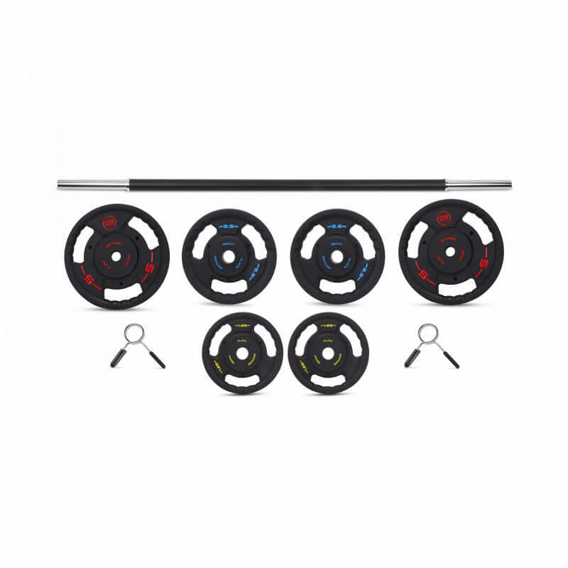 Bodypump Set / halterstang met gewichten / gewichten stang