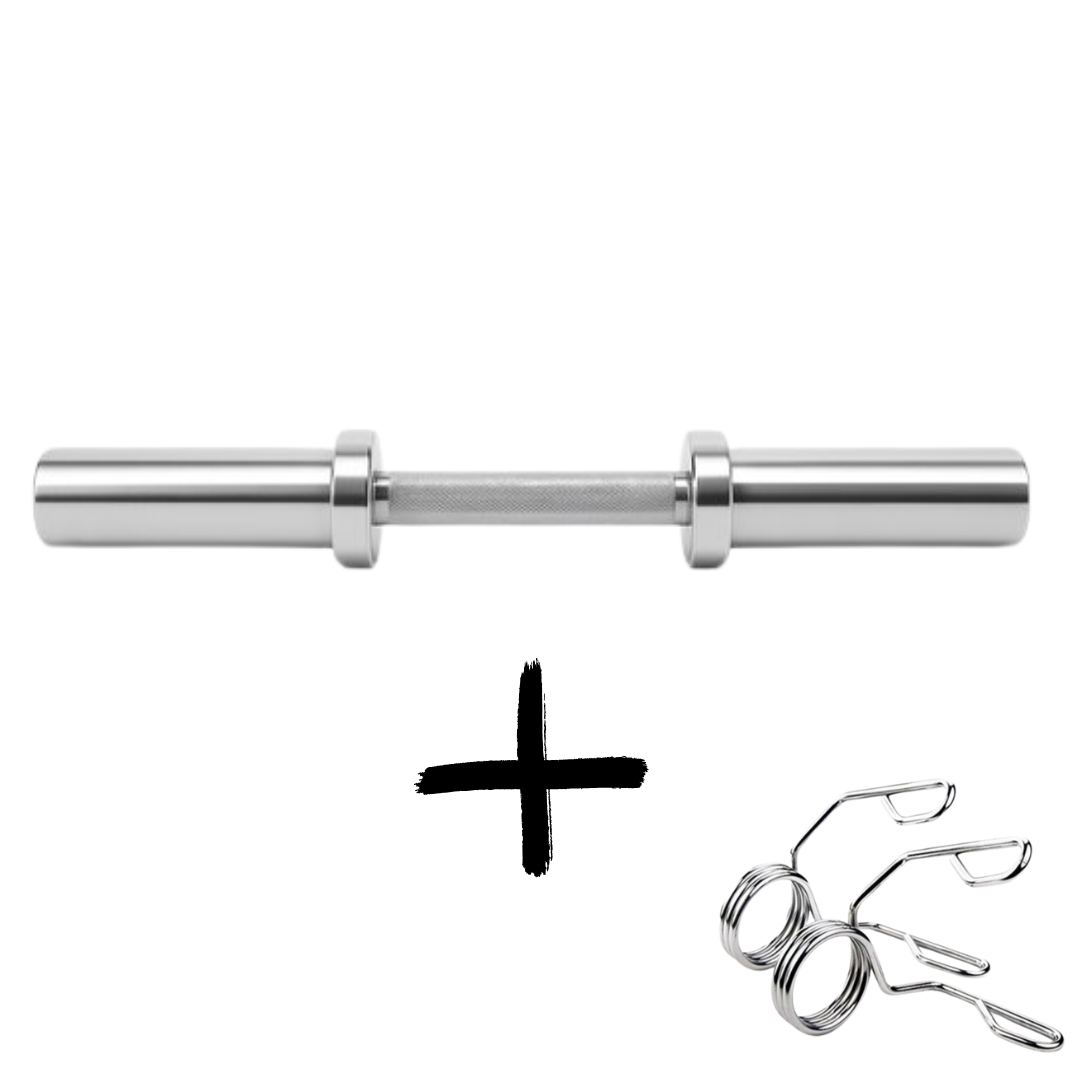 Olympische Kurzhantelstange (50 mm) (1 Stück)