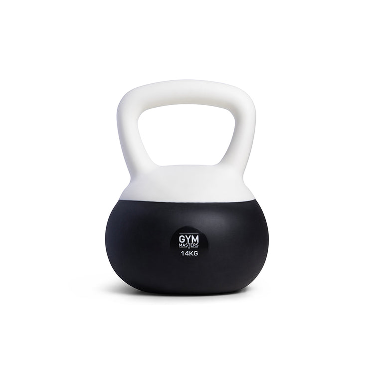 Zachte kettlebell set 3 stuks (10 kg & 14 kg & 16 kg) - Gym Masters 14 kg kettlebell met een zacht ontwerp.