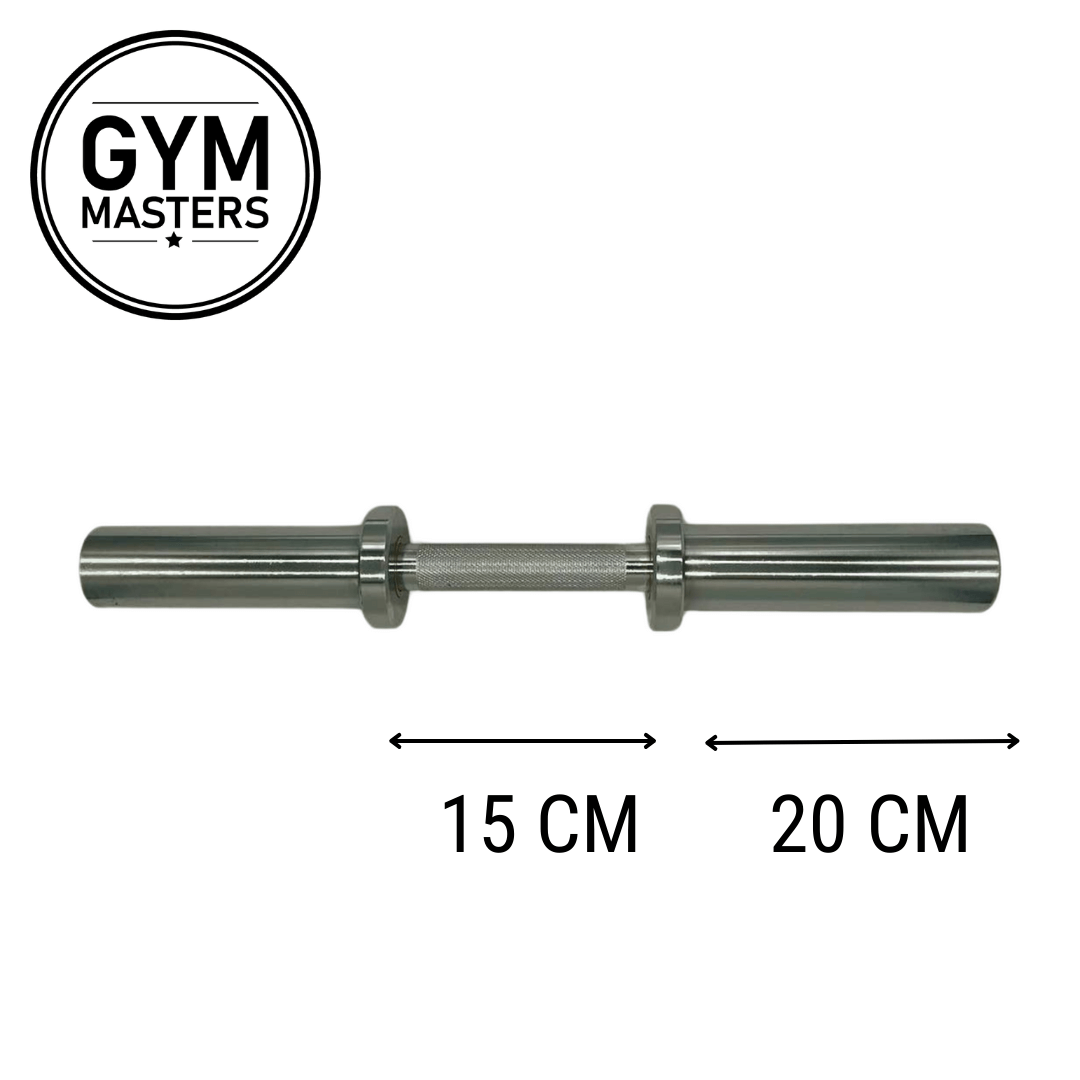 Olympische Dumbbell stang (50 mm) (1 stuk)