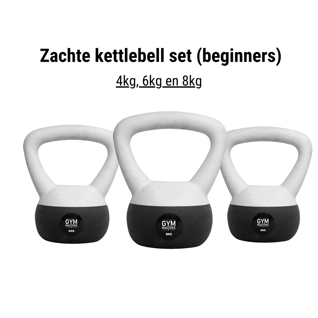 Kettlebell set (3 stuks beginners)