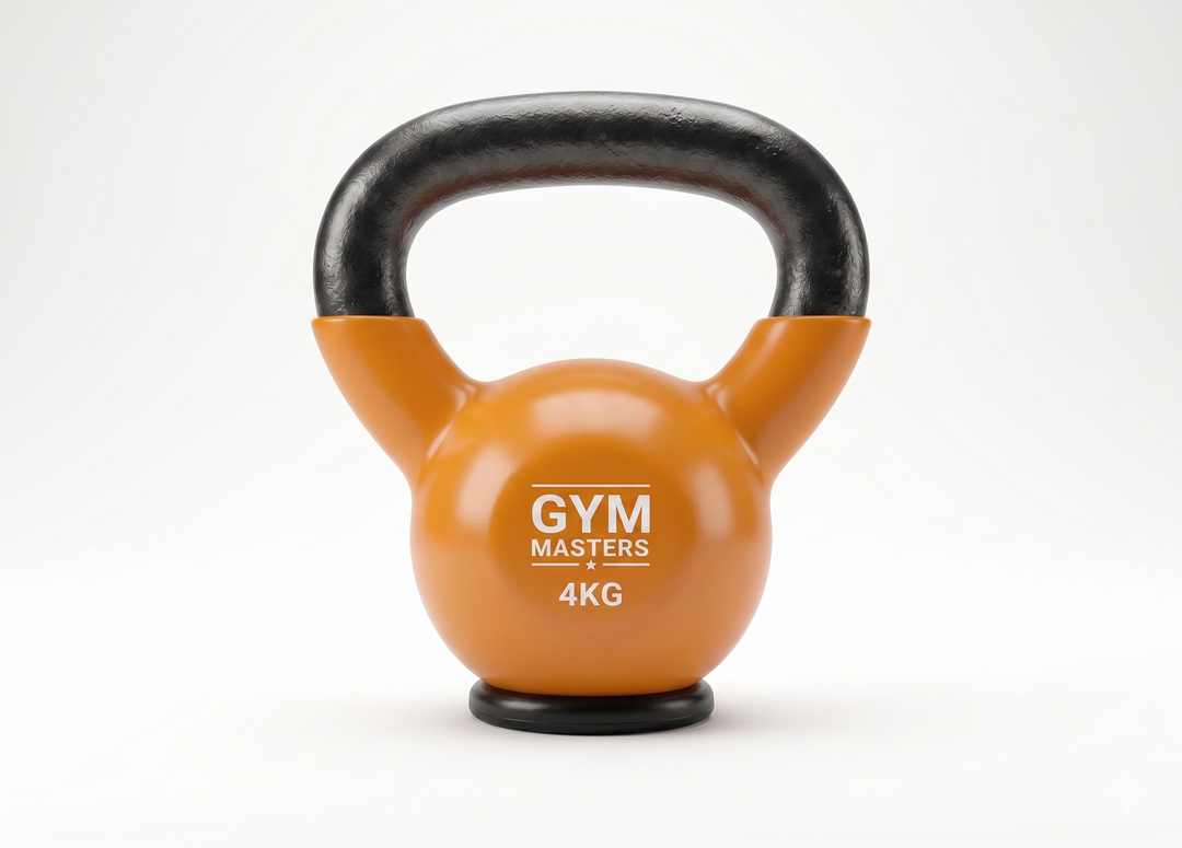 Gym Masters Kettlebell Set 4–6–10 KG - Vinyl