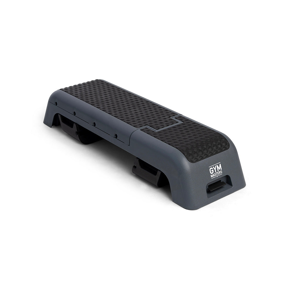 Gym Masters Aerobic Step Deck Pro – Premium Verstelbare Stepbank & Trainingsbank met Rugleuning