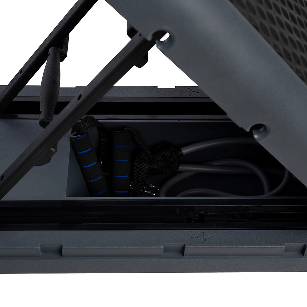 Gym Masters Aerobic Step Deck Pro – Premium Verstelbare Stepbank & Trainingsbank met Rugleuning