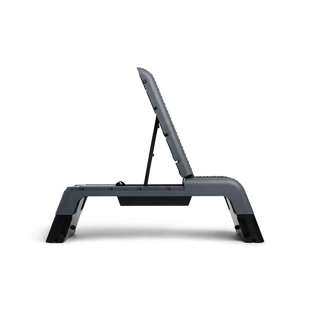 Gym Masters Aerobic Step Deck Pro – Premium Verstelbare Stepbank & Trainingsbank met Rugleuning