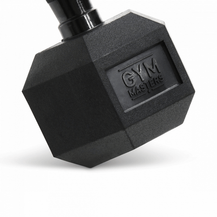  Set (2 stuks) Hexagon Dumbbells / hexa dumbbells 10 kg Zwart