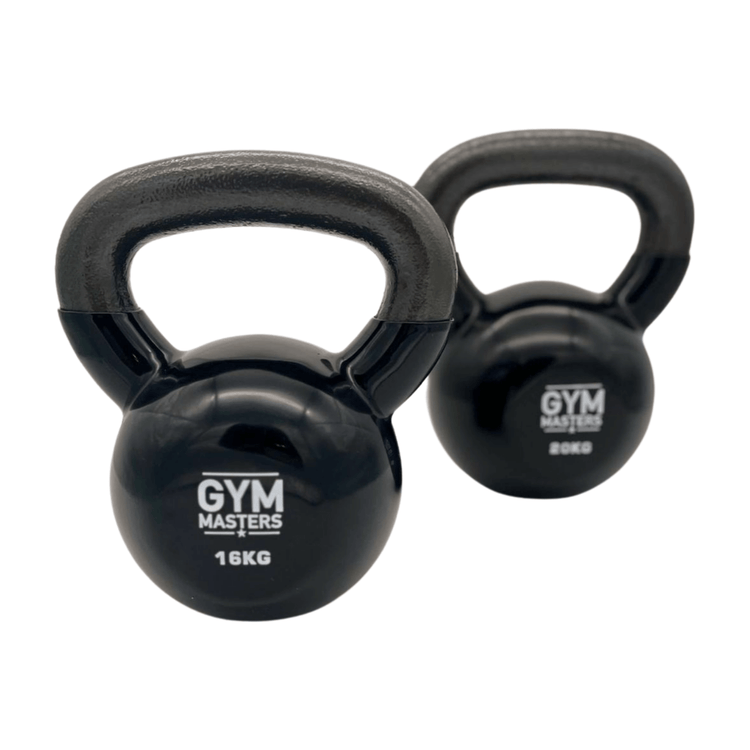 16 KG vinyl kettlebell for effective strength training at home or gym with ergonomic grip.