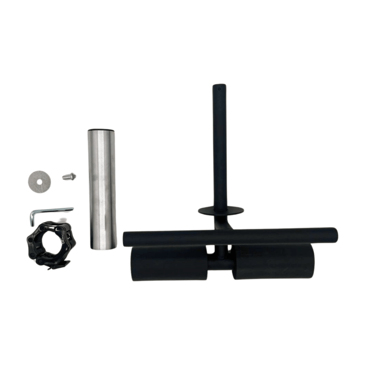 Gym Masters Tib Bar set, includes lock jaw, perfect for knee pain relief and muscle strengthening.