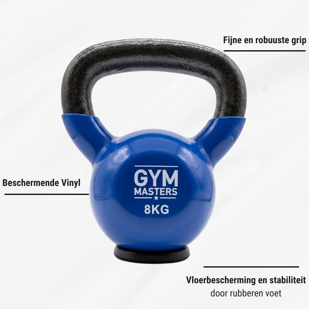 Vinyl kettlebell 8 kg