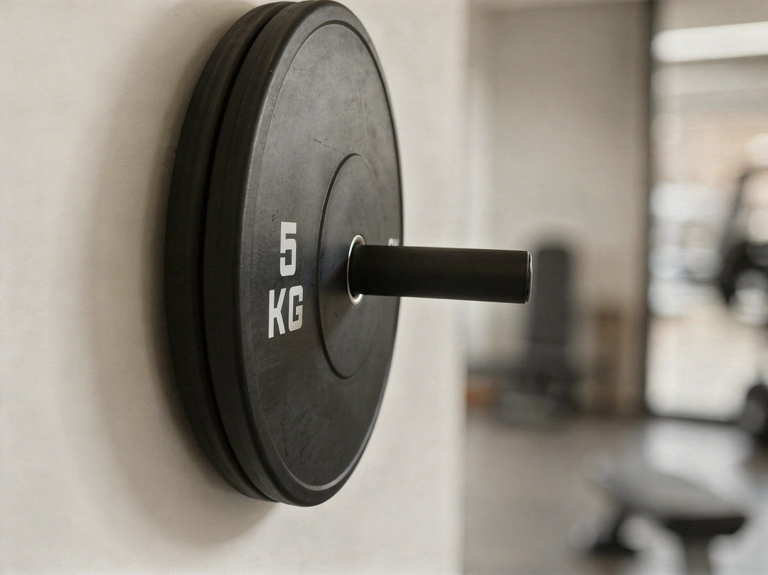 VANROUG Barbell-opslag, verticaal hangend halterrek, aan de muur VANROUG Barbell-opslag, verticaal hangend halterrek, aan de muur