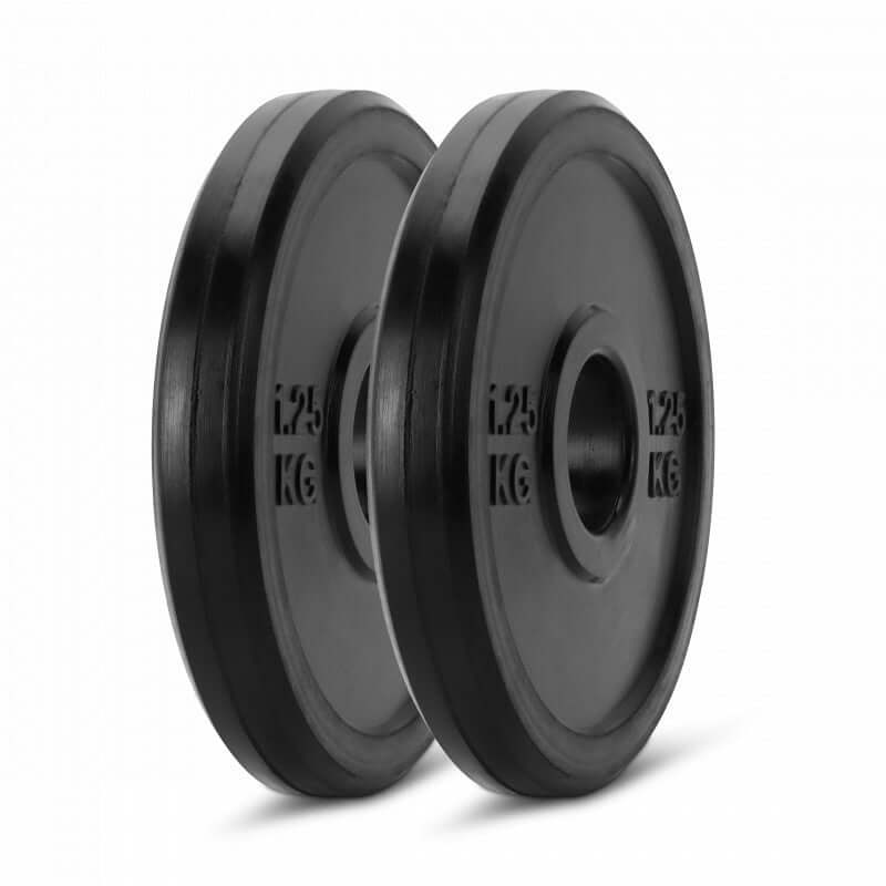 Bumper Plates 1,25kg bumper plate set halterschijven 50mm Olympische halterschijven